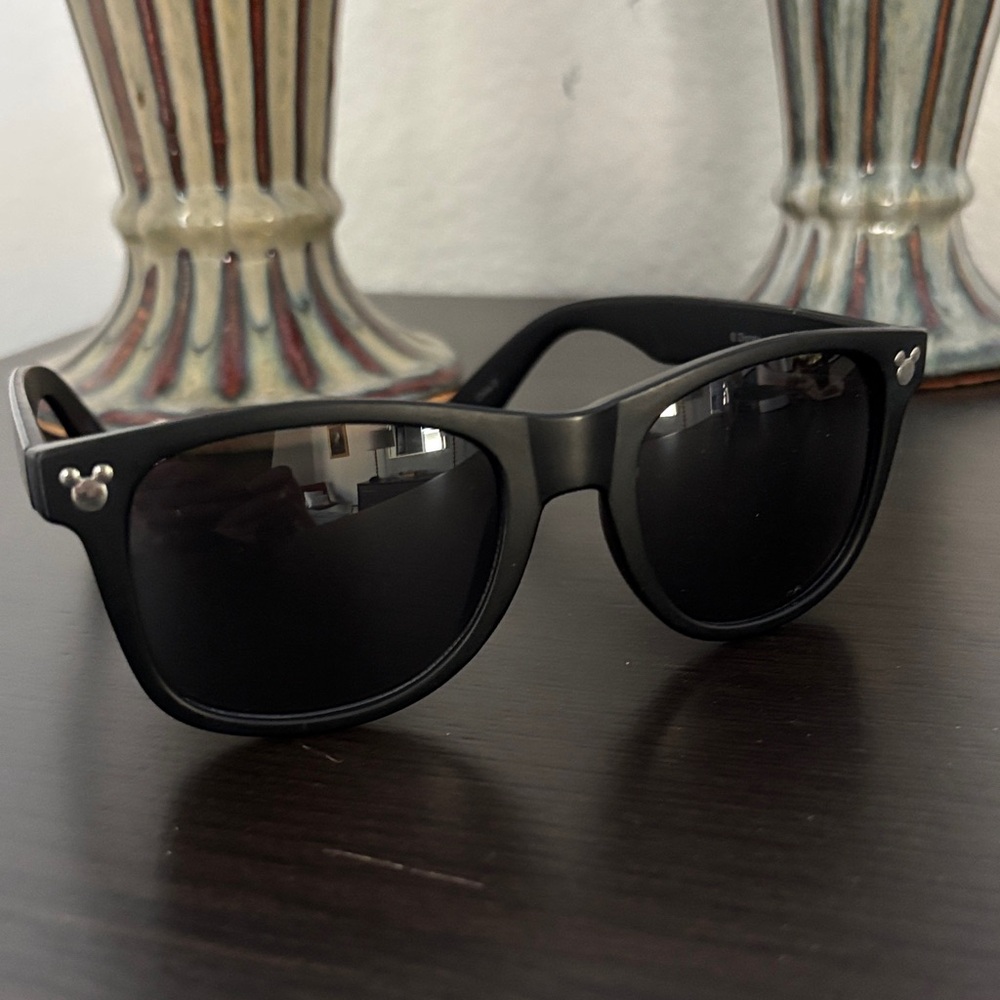 Disney Black Sunglasses with Mickey Mouse Detail